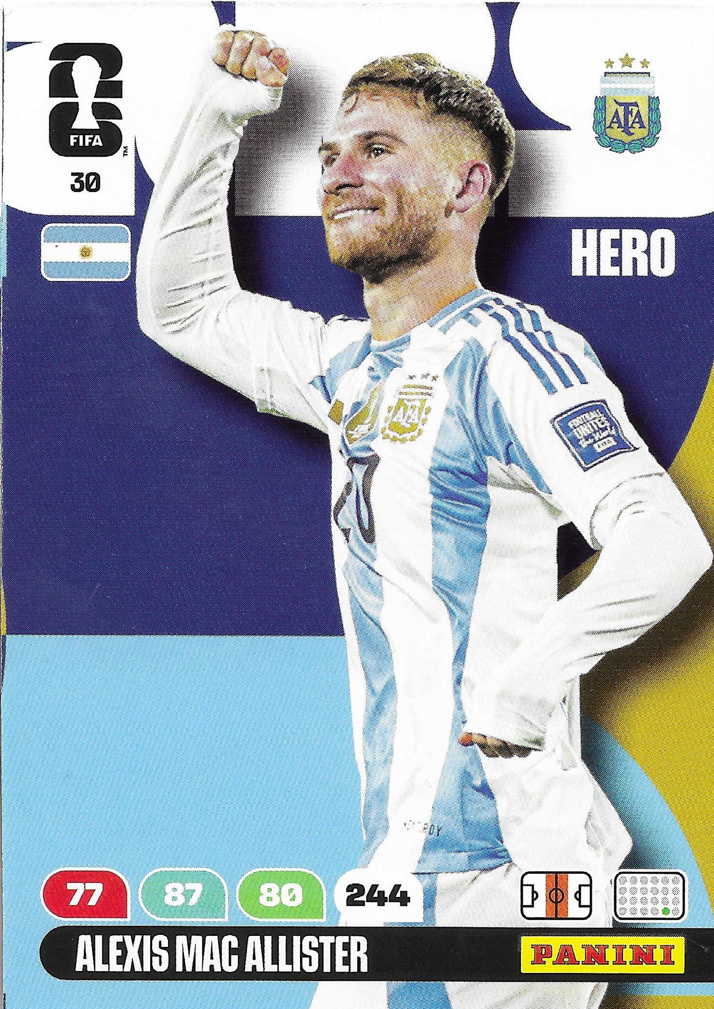Alexis Mac Allister Básica (30) - Adrenalyn XL World Cup 2026