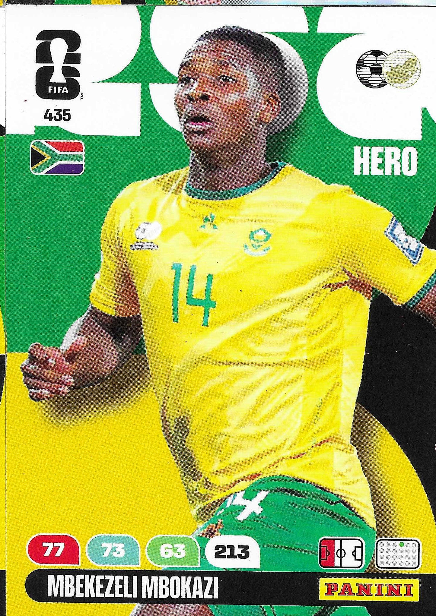 Mbekezeli Mbokazi Básica (435) - Adrenalyn XL World Cup 2026