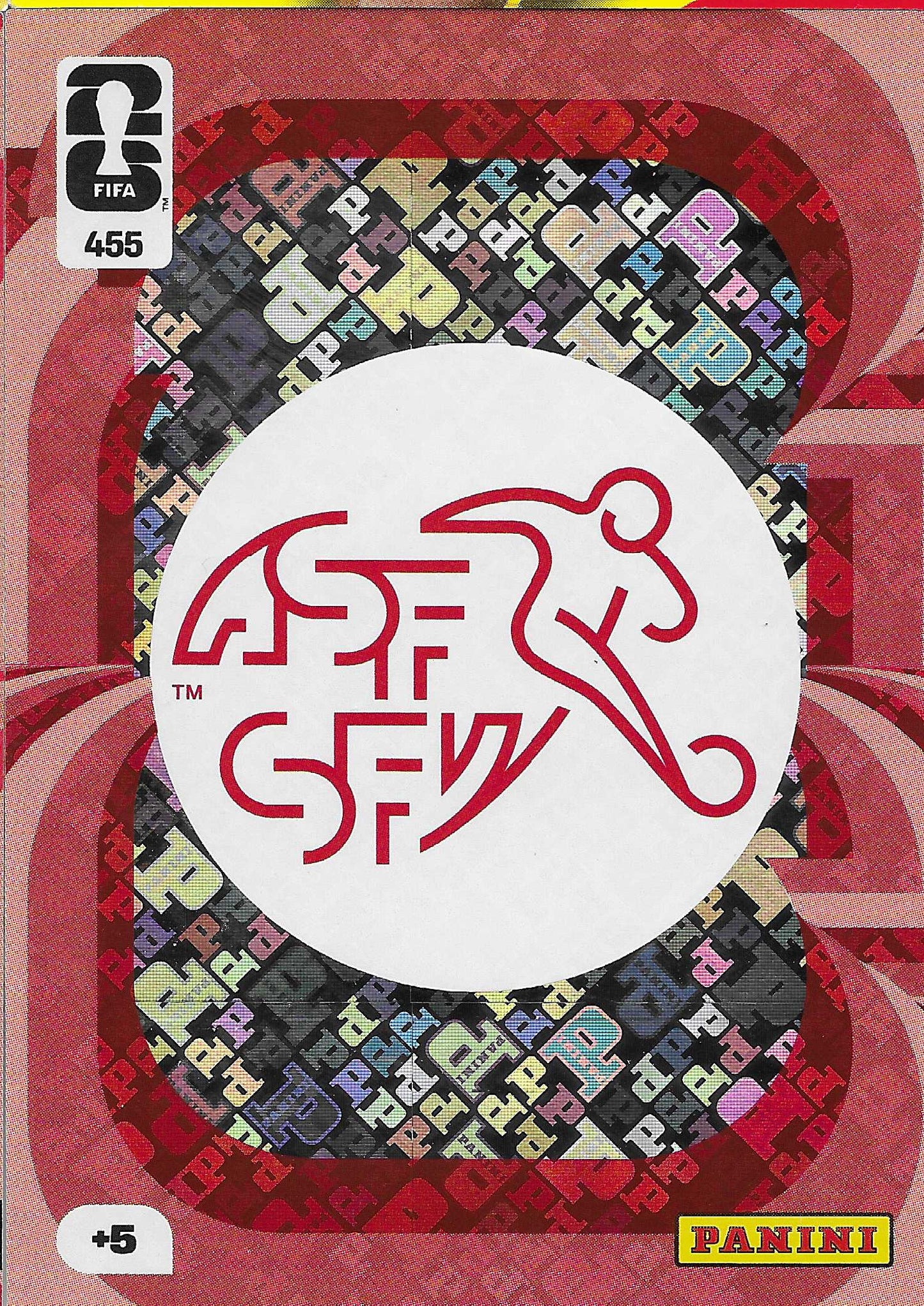 Escudo Suiza (455) - Adrenalyn XL World Cup 2026