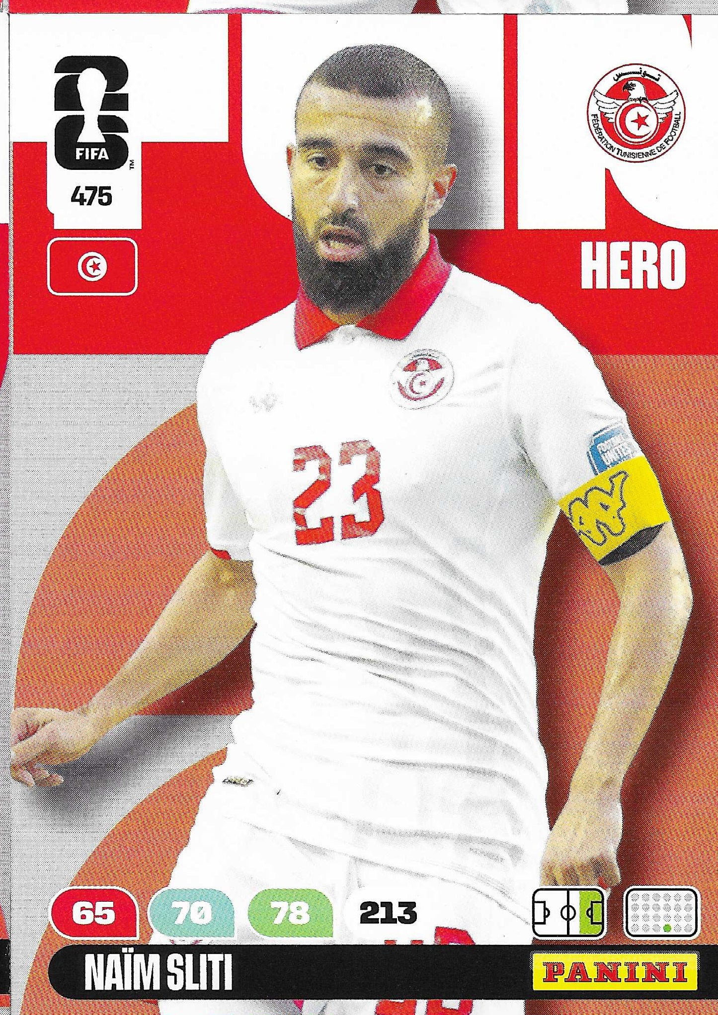 Naim Sliti Básica (475) - Adrenalyn XL World Cup 2026