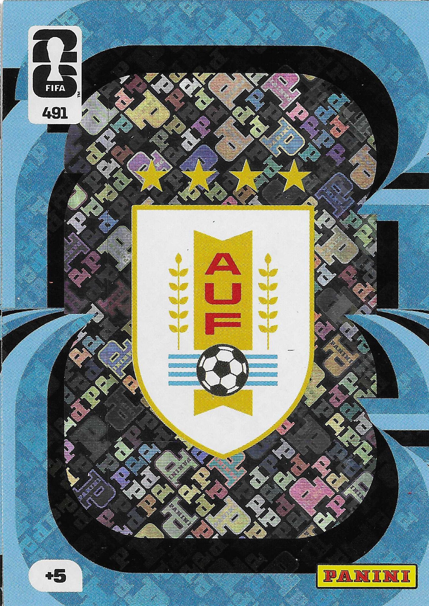 Escudo Uruguay (491) - Adrenalyn XL World Cup 2026