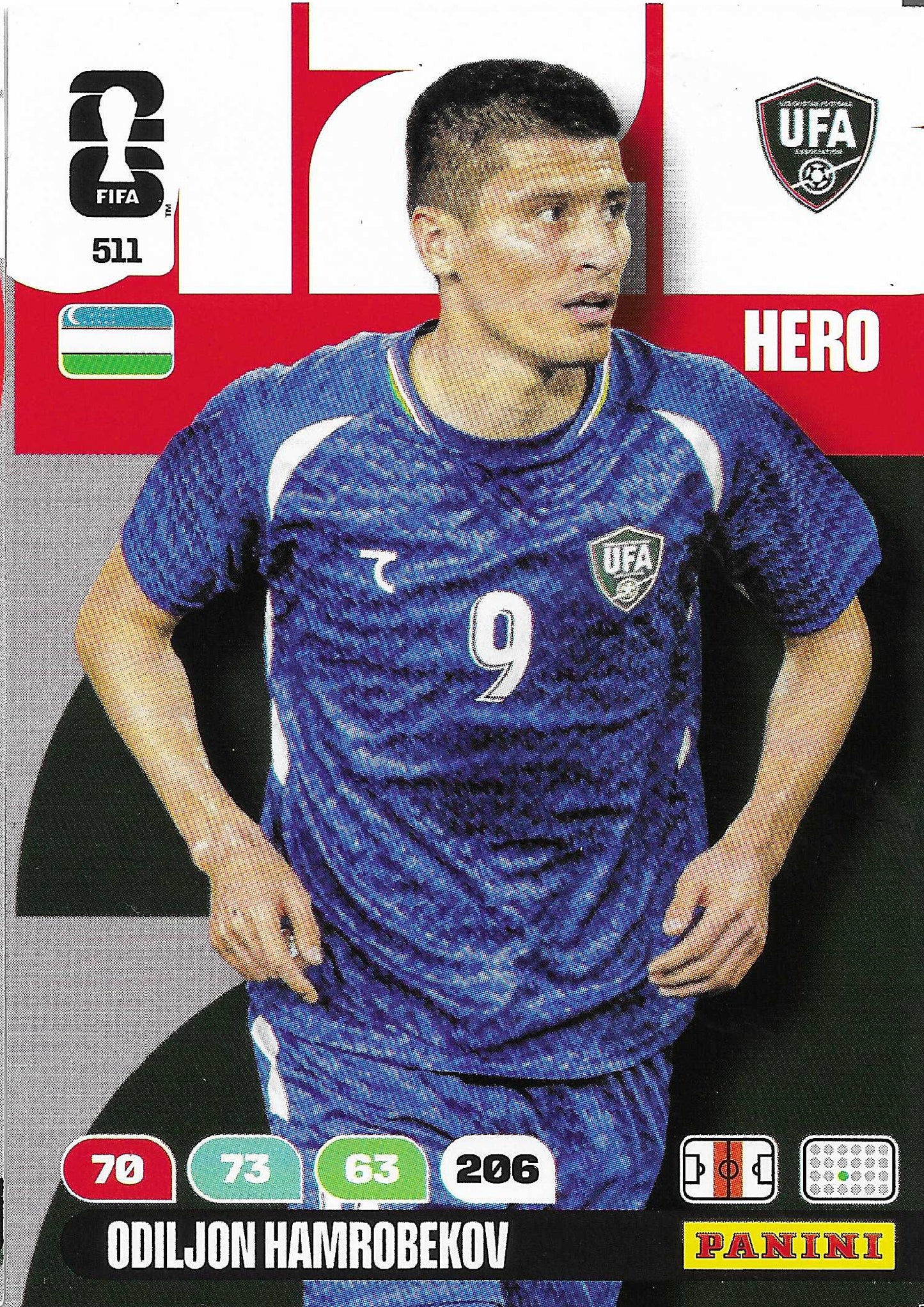 Odiljon Hamrobekov Básica (511) - Adrenalyn XL World Cup 2026