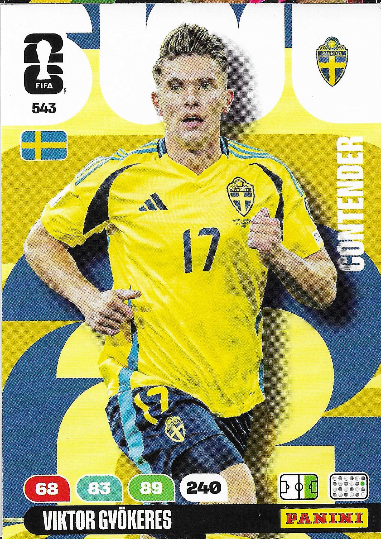 Gyokeres Contenders (543) - Adrenalyn XL World Cup 2026