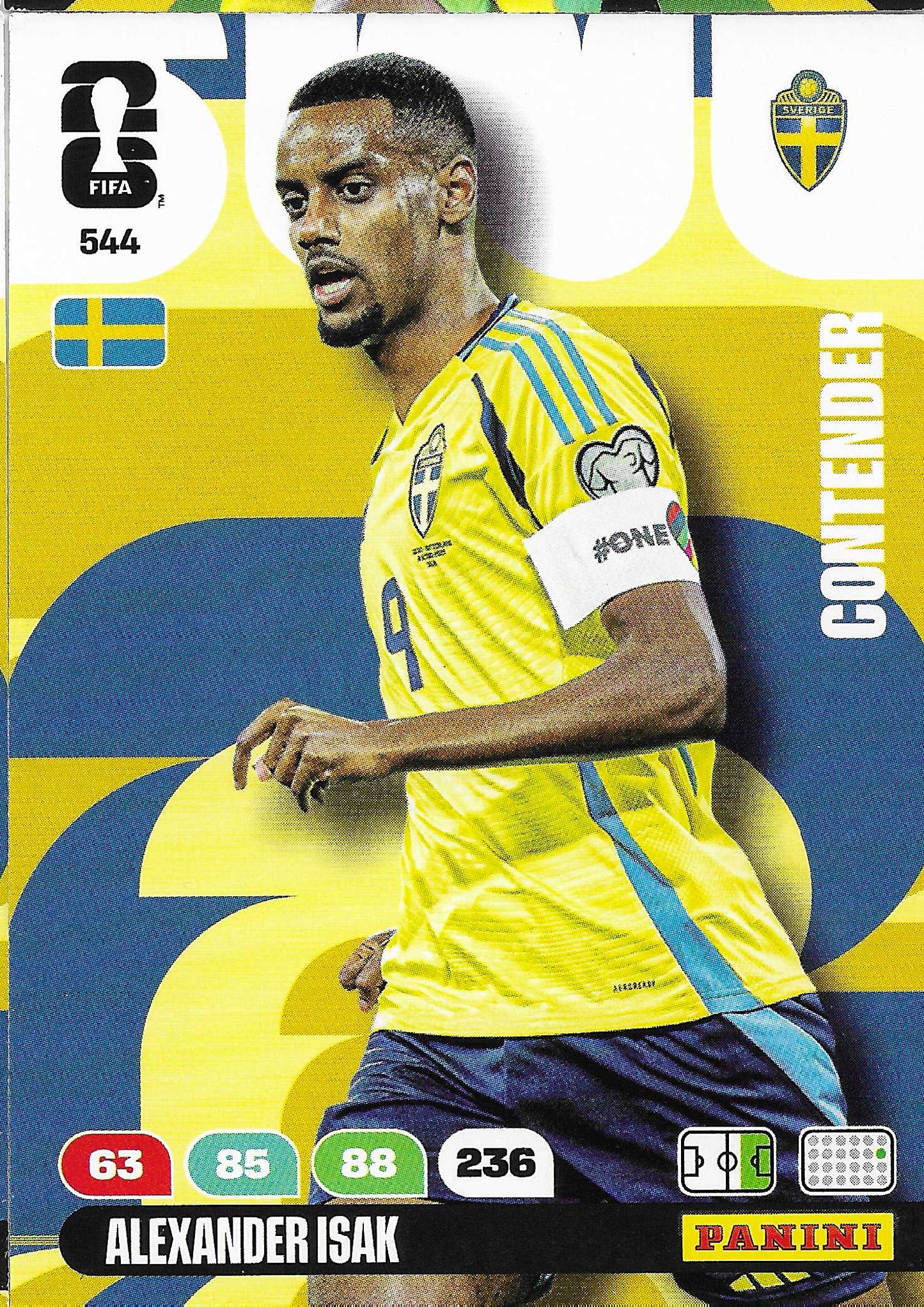 Isak Contenders (544) - Adrenalyn XL World Cup 2026