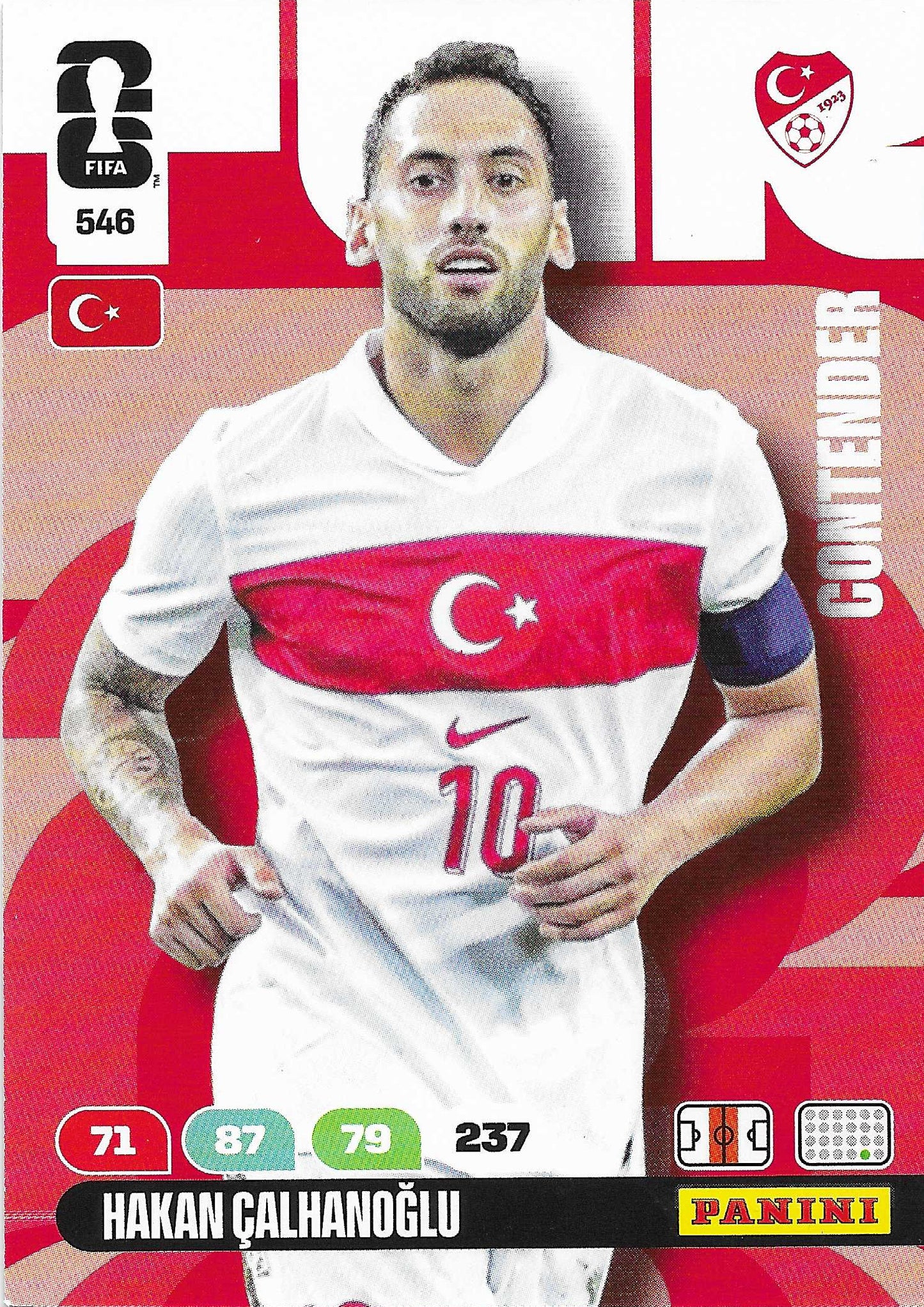 Calhanoglu Contenders (546) - Adrenalyn XL World Cup 2026