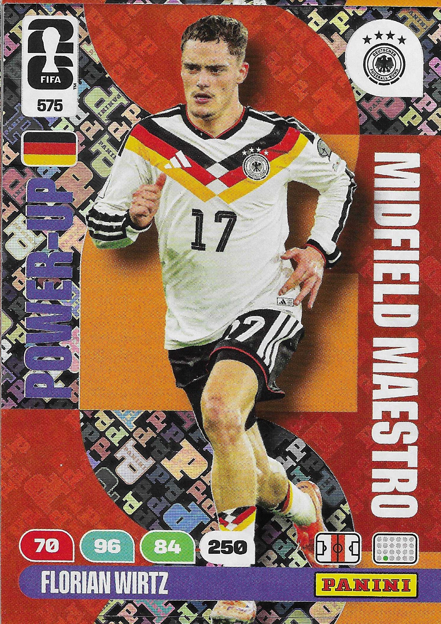 Wirtz Midfielders Maestros (575) - Adrenalyn XL World Cup 2026