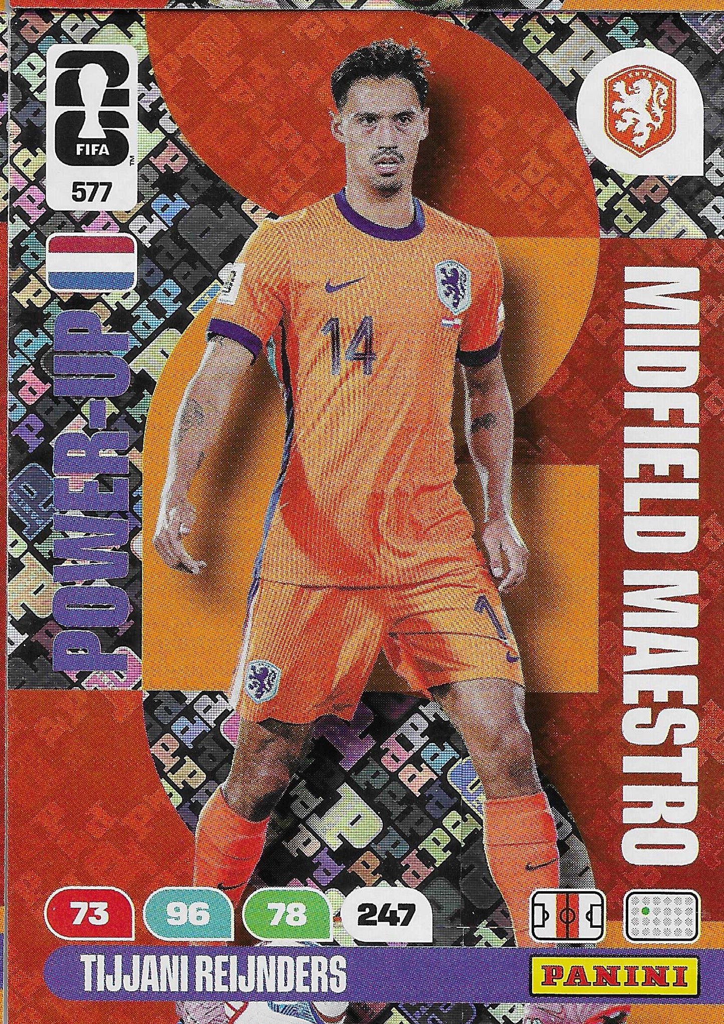 Reijnders Midfielders Maestros (577) - Adrenalyn XL World Cup 2026