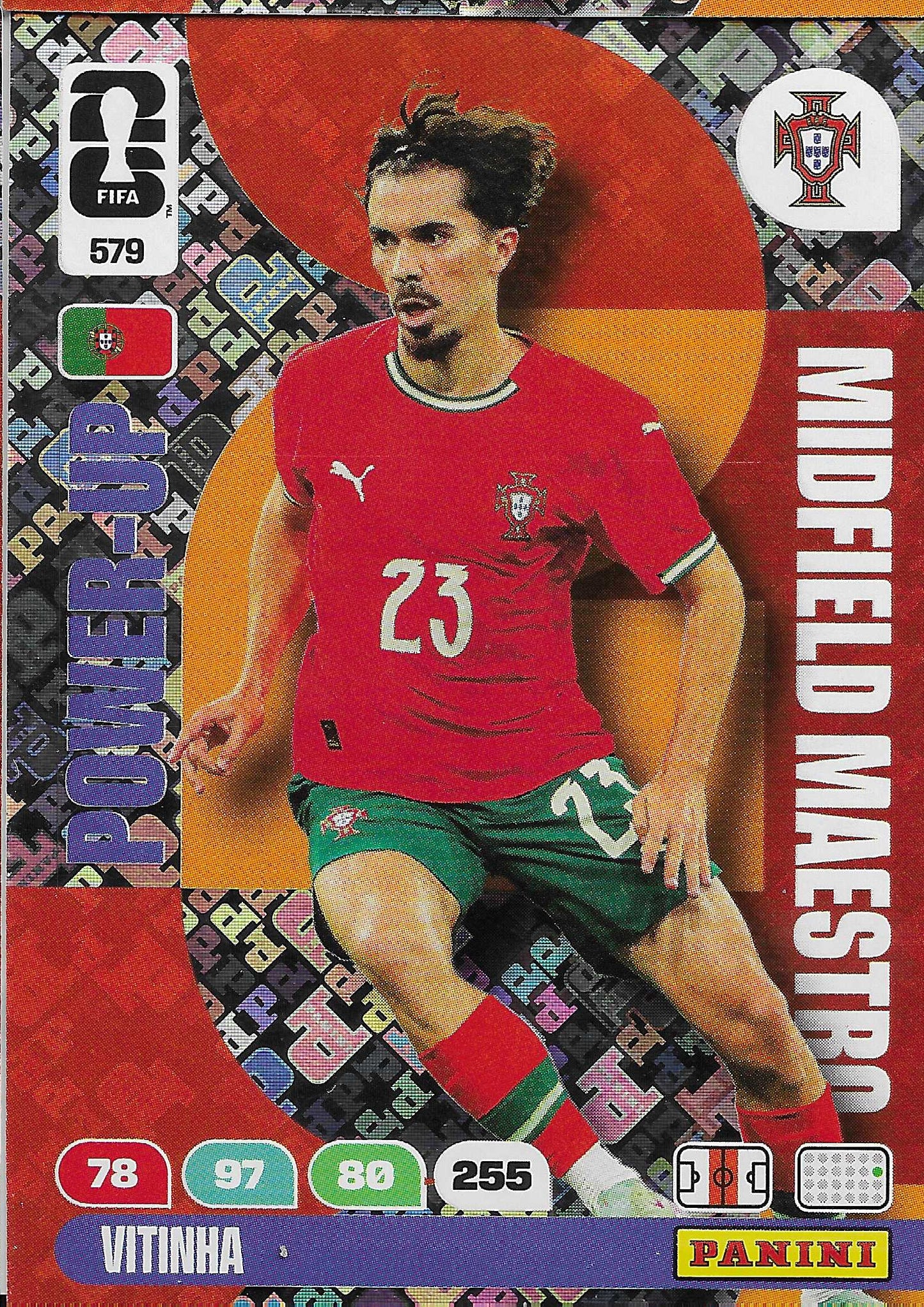 Vitinha Midfielders Maestros (579) - Adrenalyn XL World Cup 2026