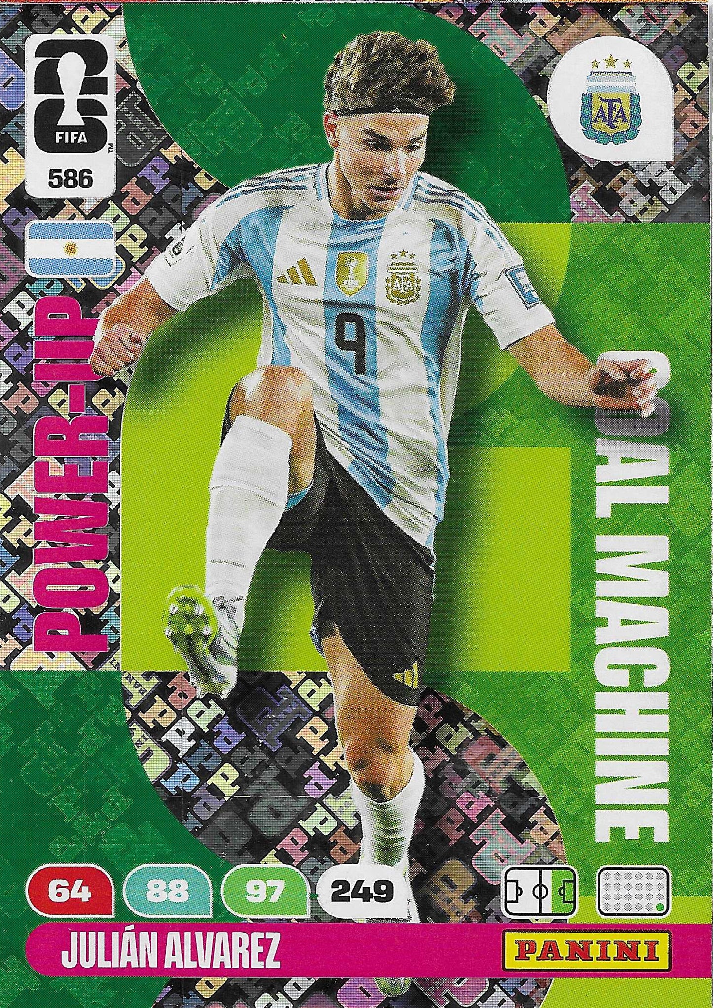 Álvarez Goal Machines (586) - Adrenalyn XL World Cup 2026