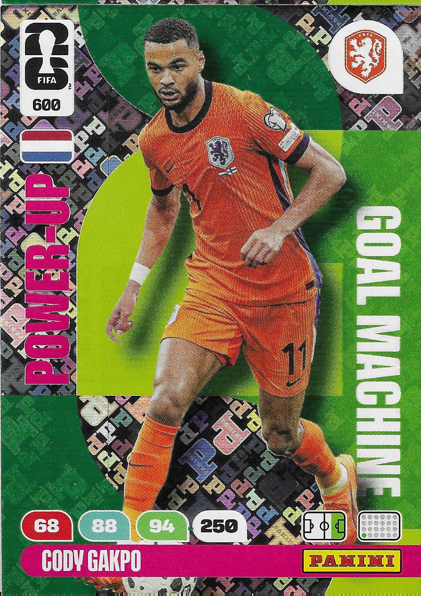 Gakpo Goal Machines (600) - Adrenalyn XL World Cup 2026