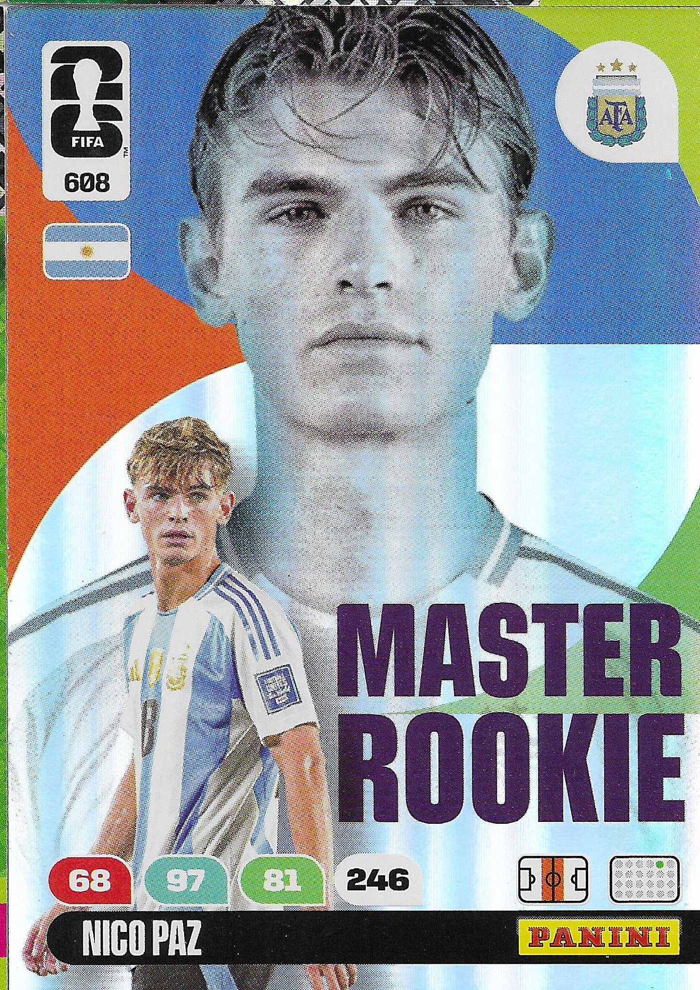 Paz Master Rookie (608) - Adrenalyn XL World Cup 2026