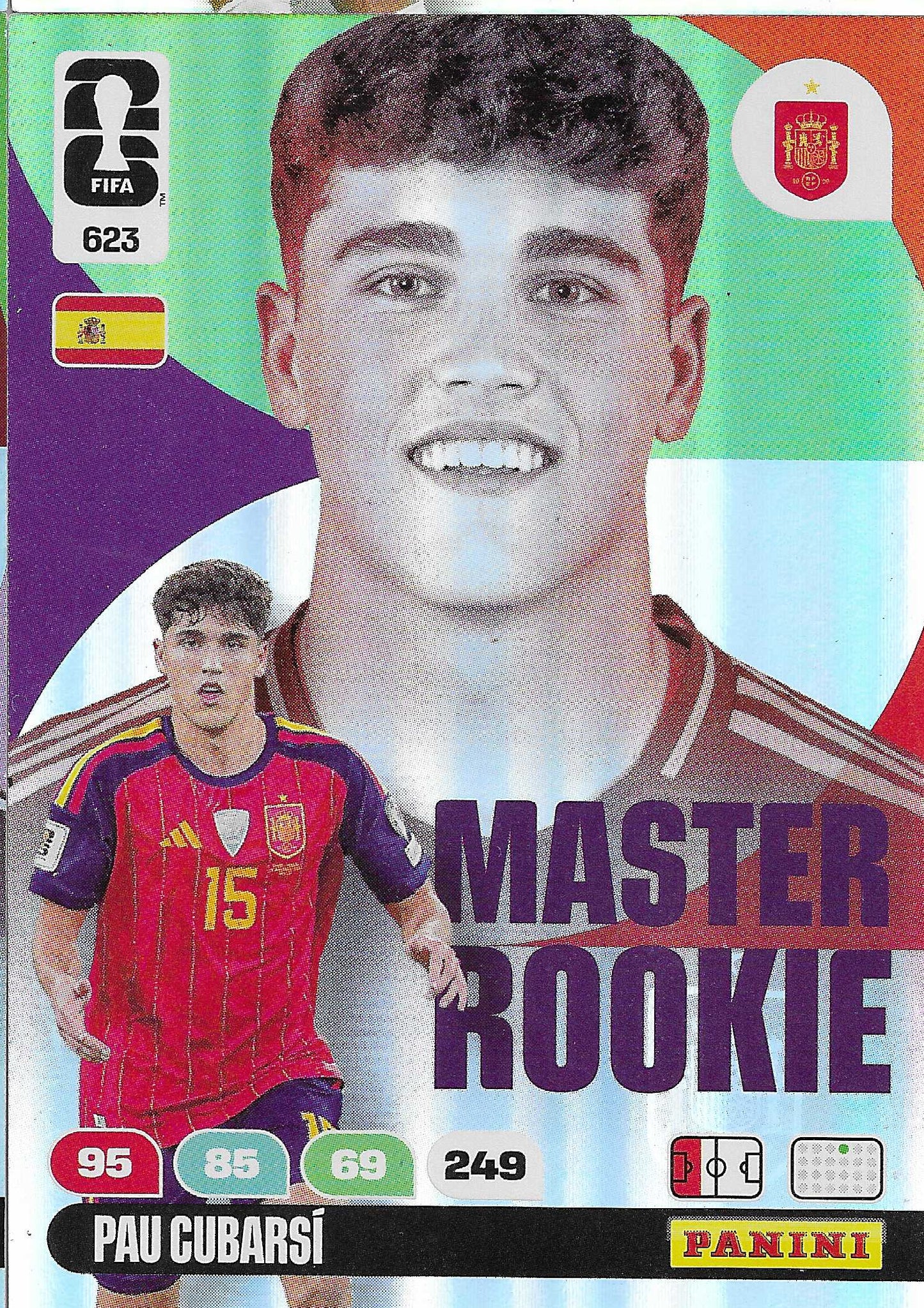 Cubarsí Master Rookie (623) - Adrenalyn XL World Cup 2026