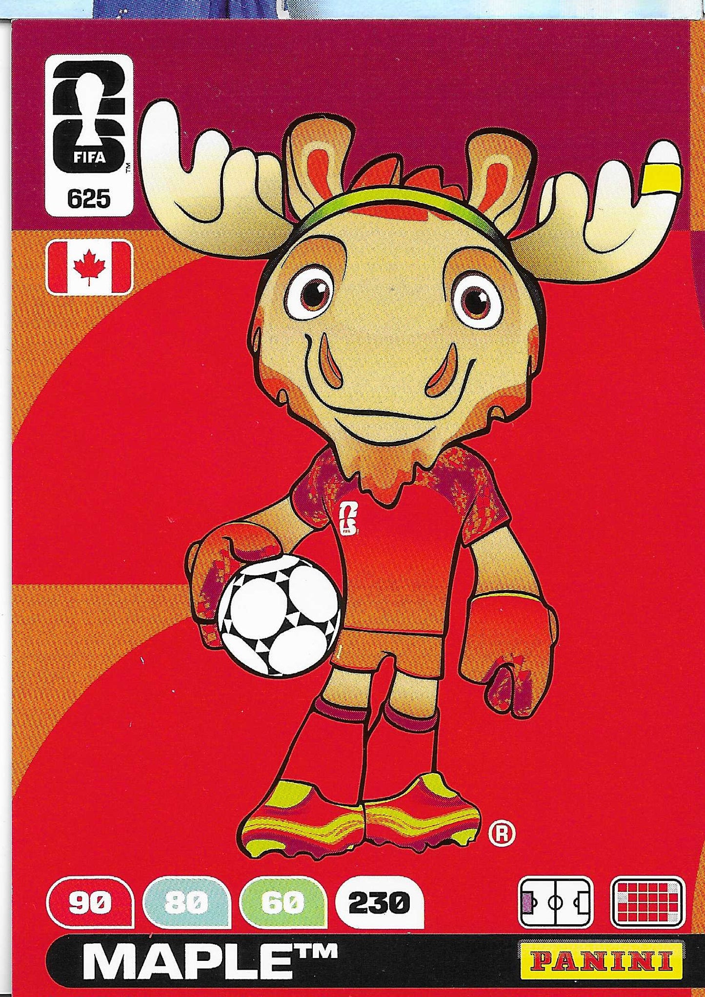 Maple Official Mascot (625) - Adrenalyn XL World Cup 2026