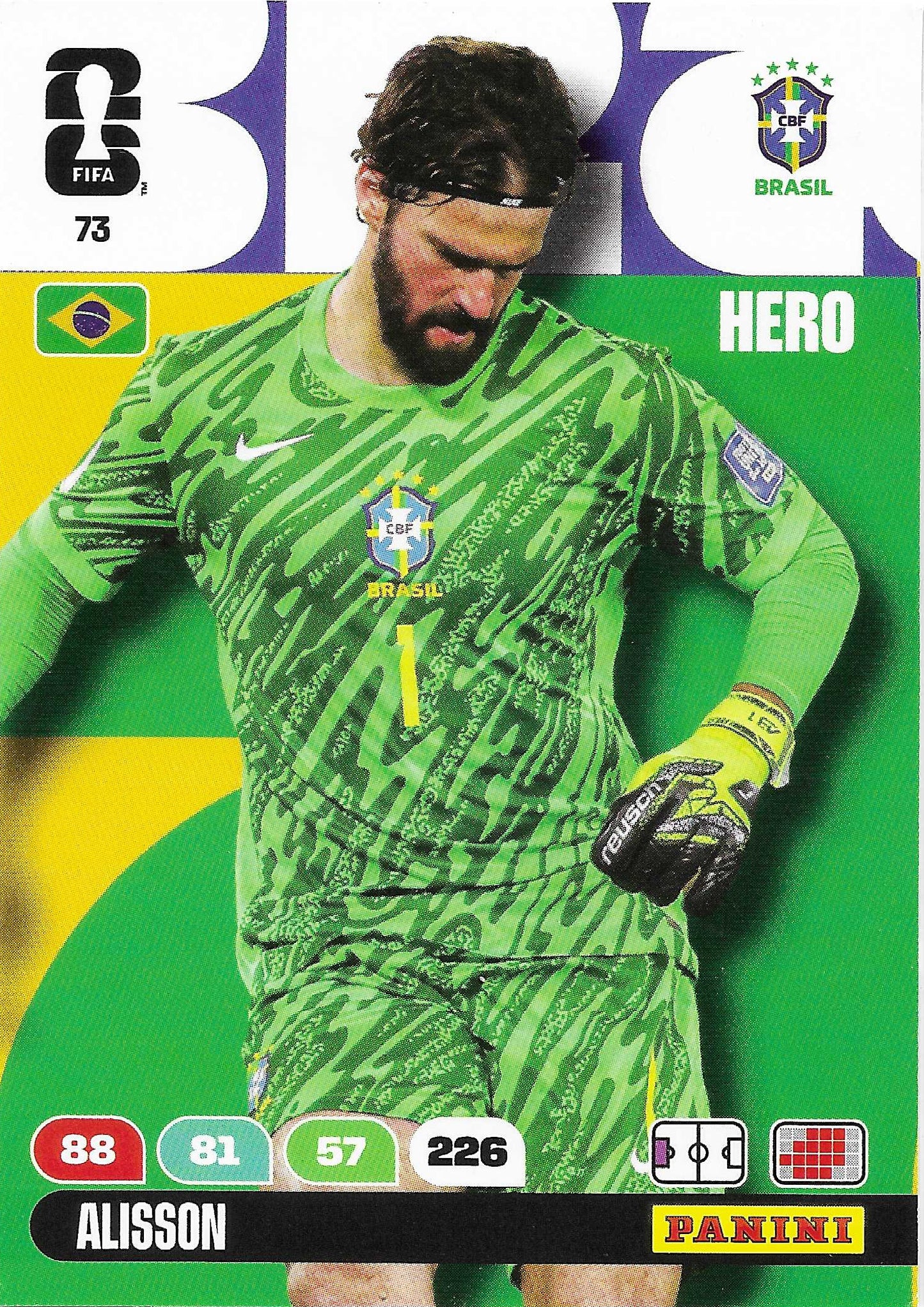 Alisson Básica (73) - Adrenalyn XL World Cup 2026