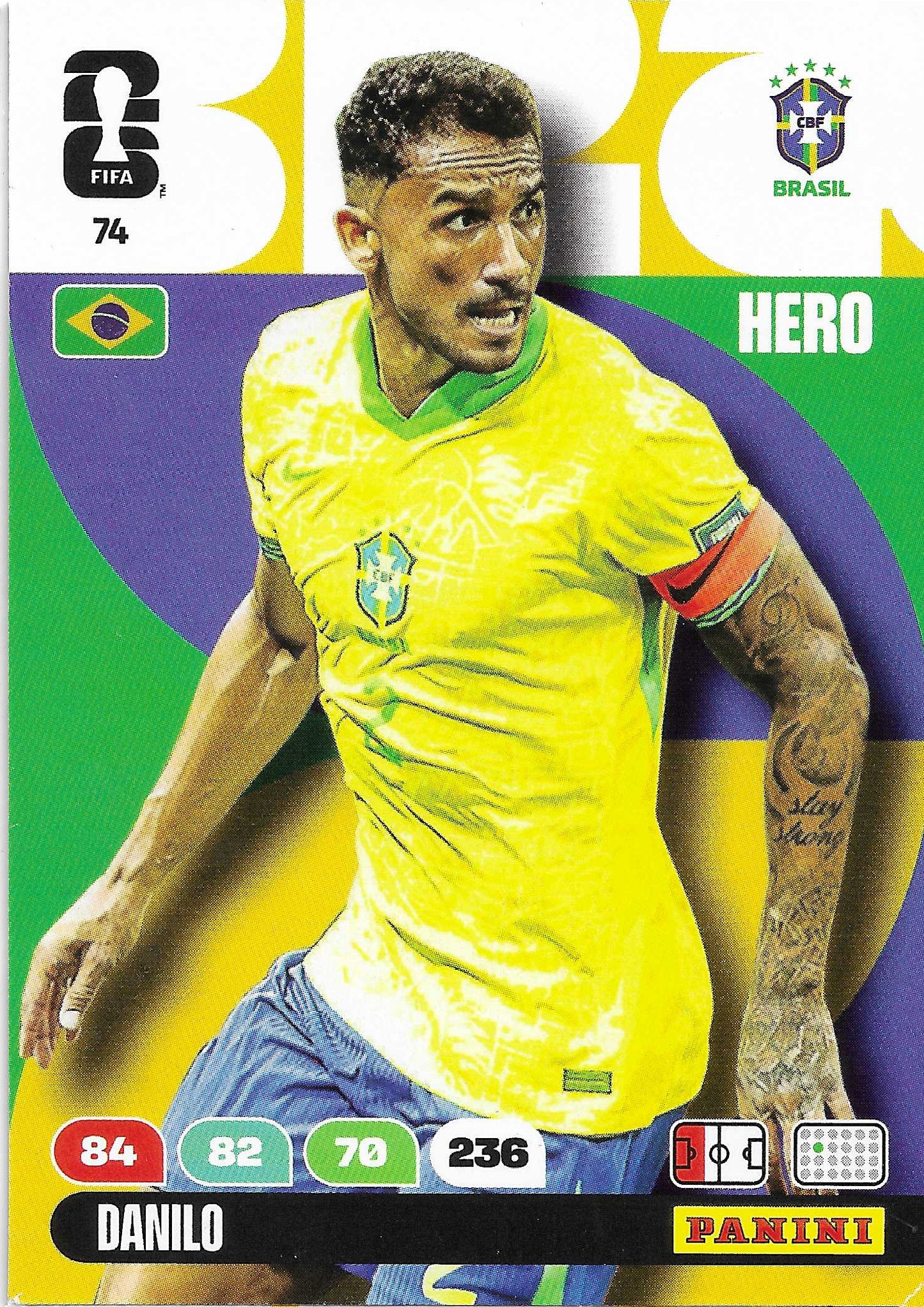 Danilo Básica (74) - Adrenalyn XL World Cup 2026