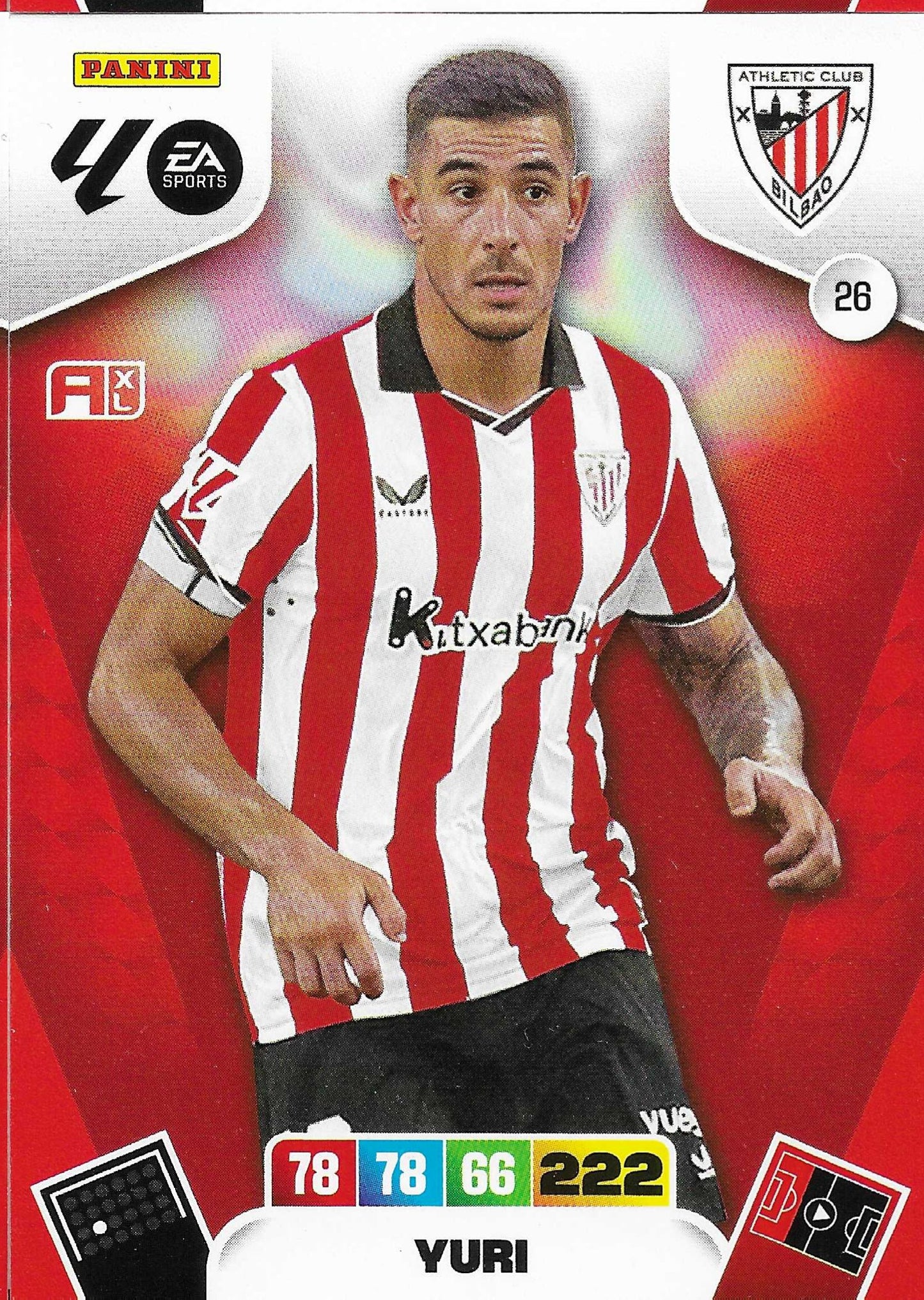 Yuri Básica (26) - Adrenalyn XL 2025/2026