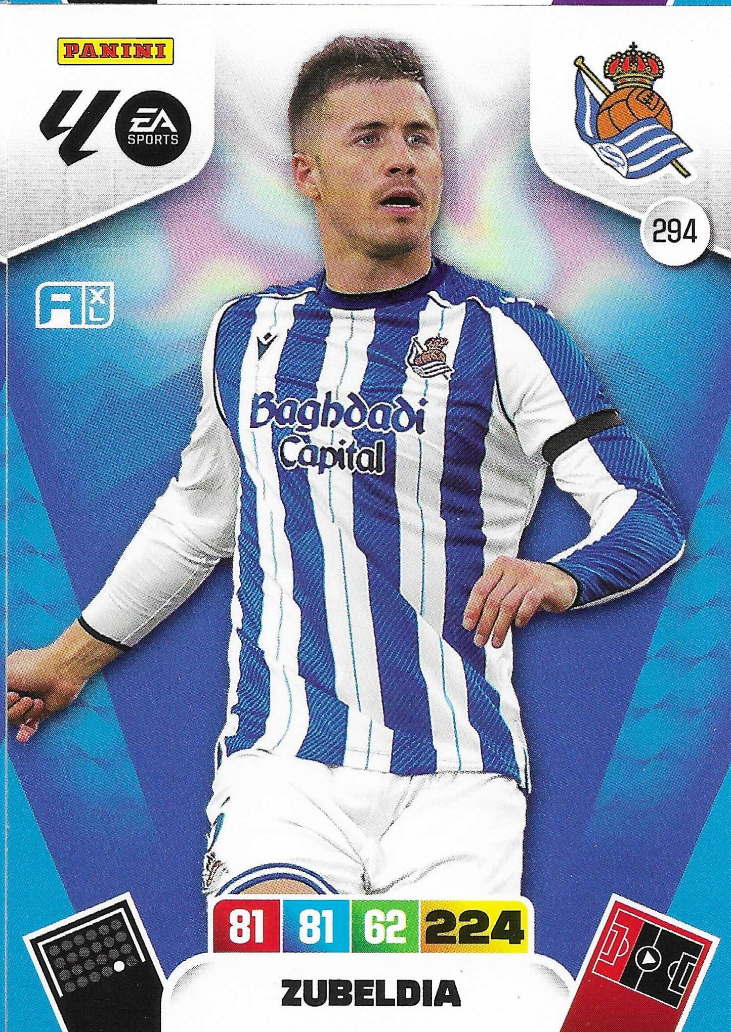 Zubeldia Básica (294) - Adrenalyn XL 2025/2026