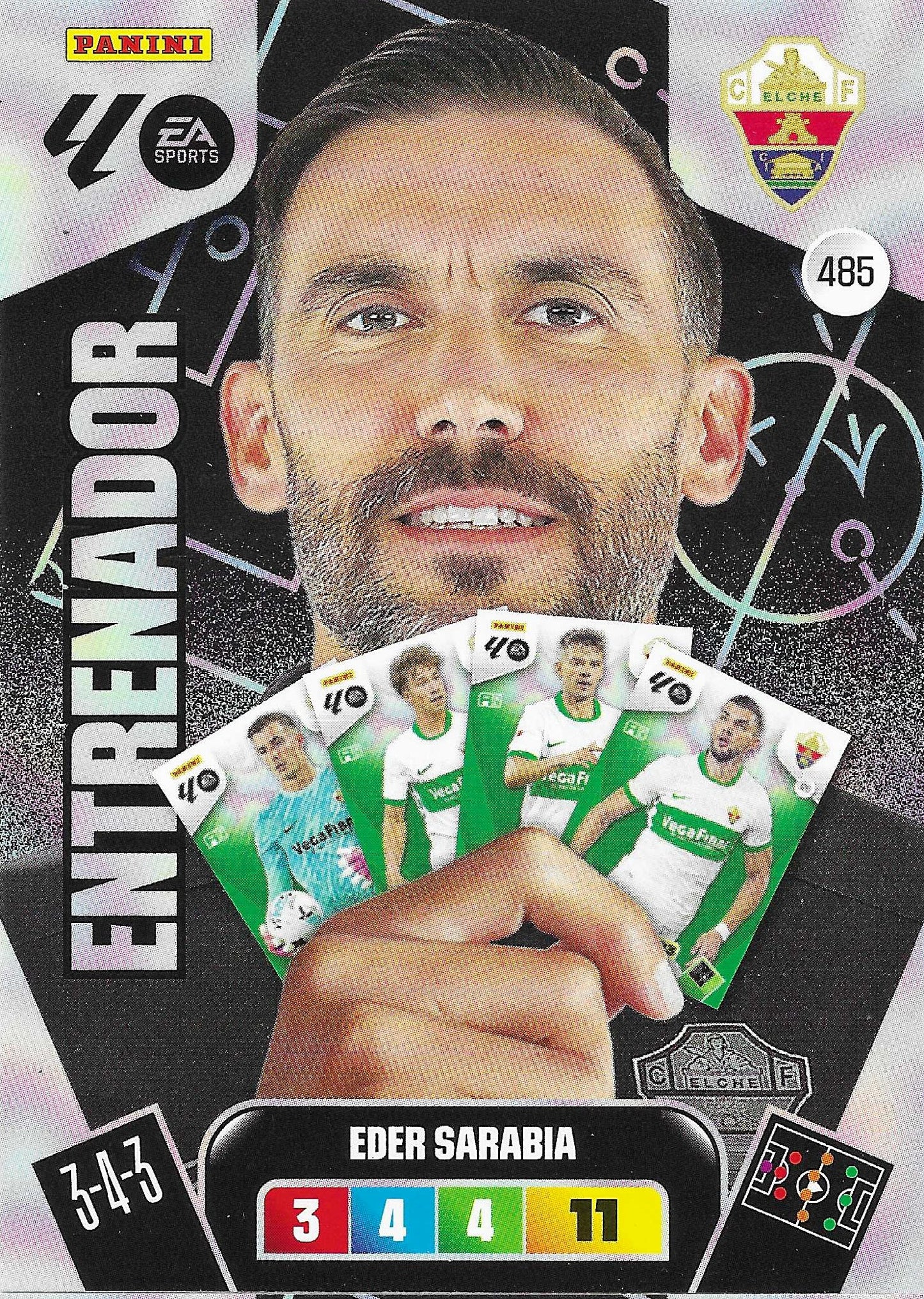 Eder Sarabia Entrenador (485) - Adrenalyn XL LaLiga 2025/2026