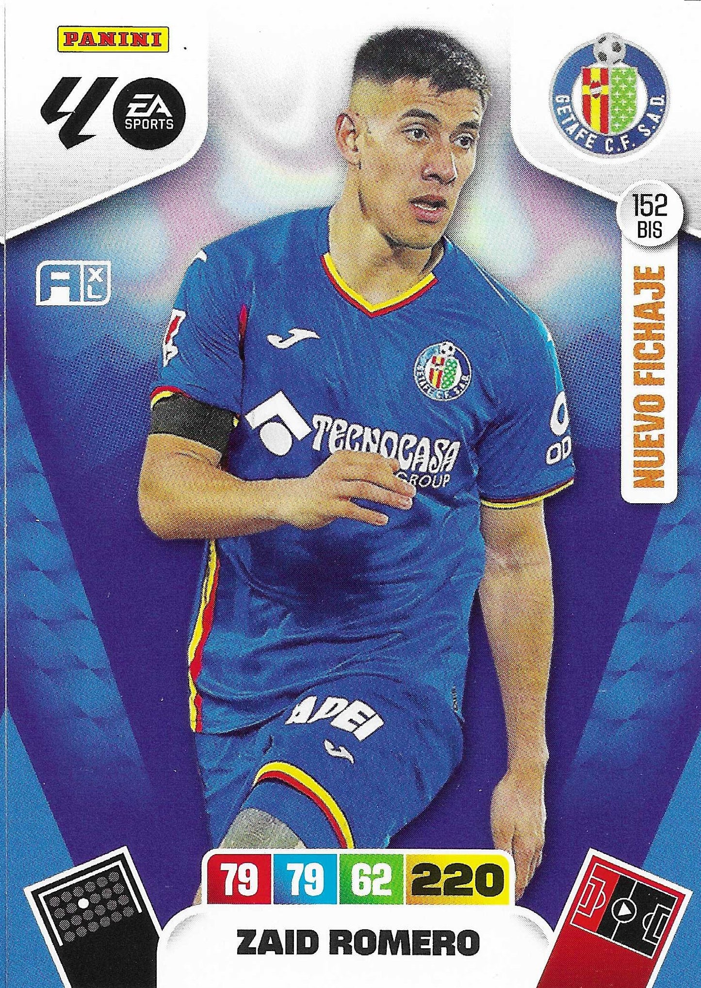 Zaid Romero Nuevo Fichaje (152BIS) - Adrenalyn XL LaLiga 2025/2026