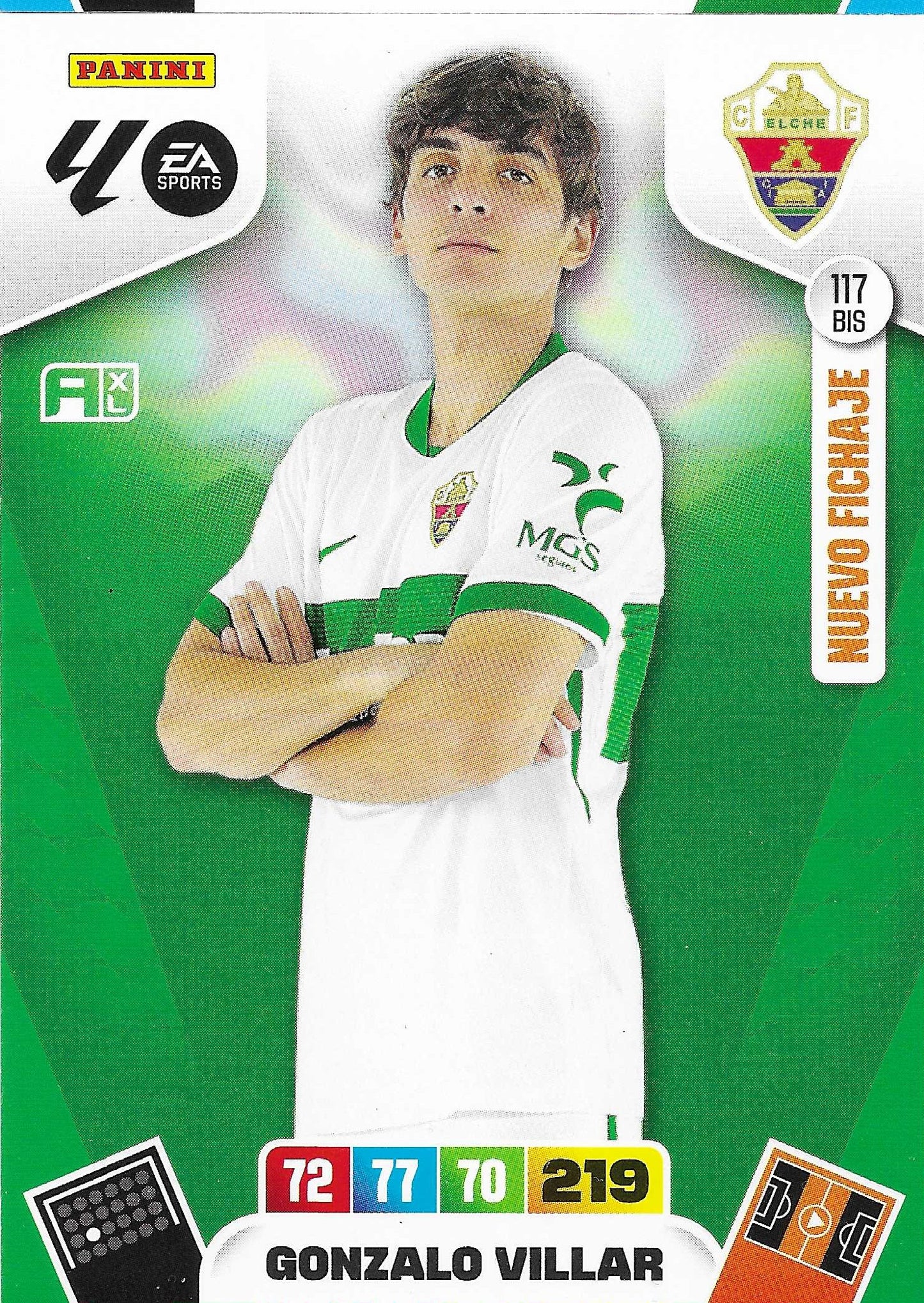 Gonzalo Villar Nuevo Fichaje (117BIS) - Adrenalyn XL LaLiga 2025/2026