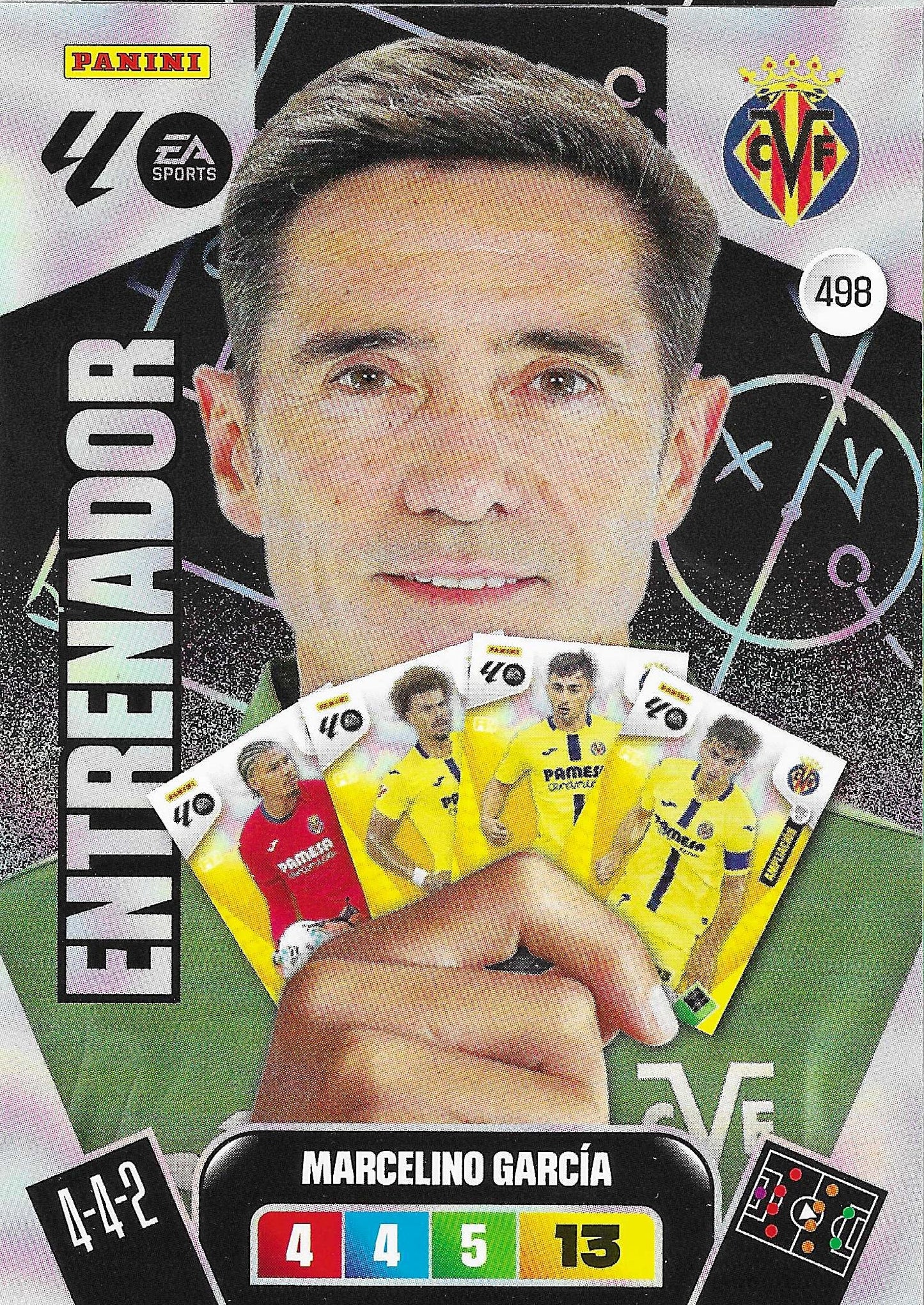 Marcelino García Entrenador (498) - Adrenalyn XL LaLiga 2025/2026