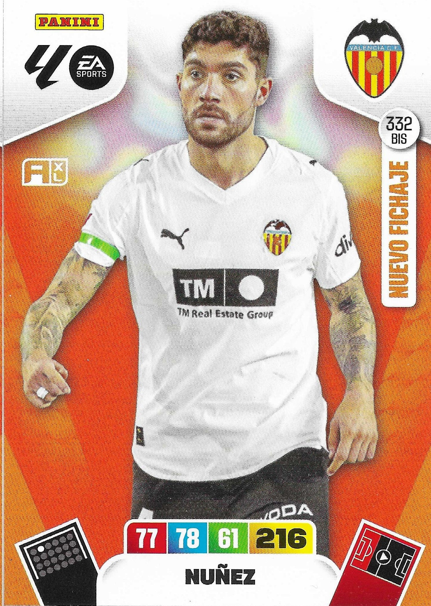 Nuñez Nuevo Fichaje (332BIS) - Adrenalyn XL LaLiga 2025/2026