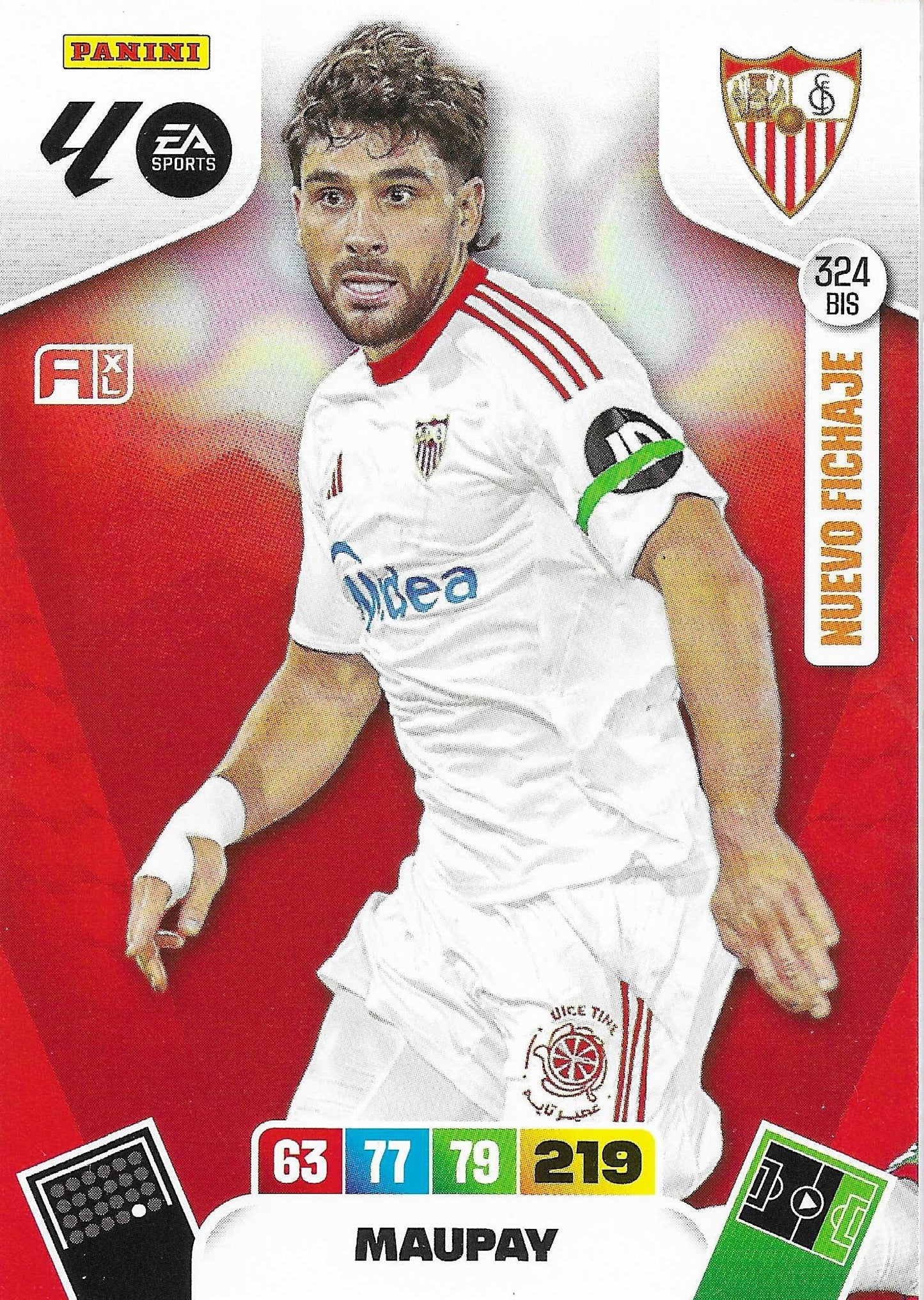 Maupay Nuevo Fichaje (324BIS) - Adrenalyn XL LaLiga 2025/2026