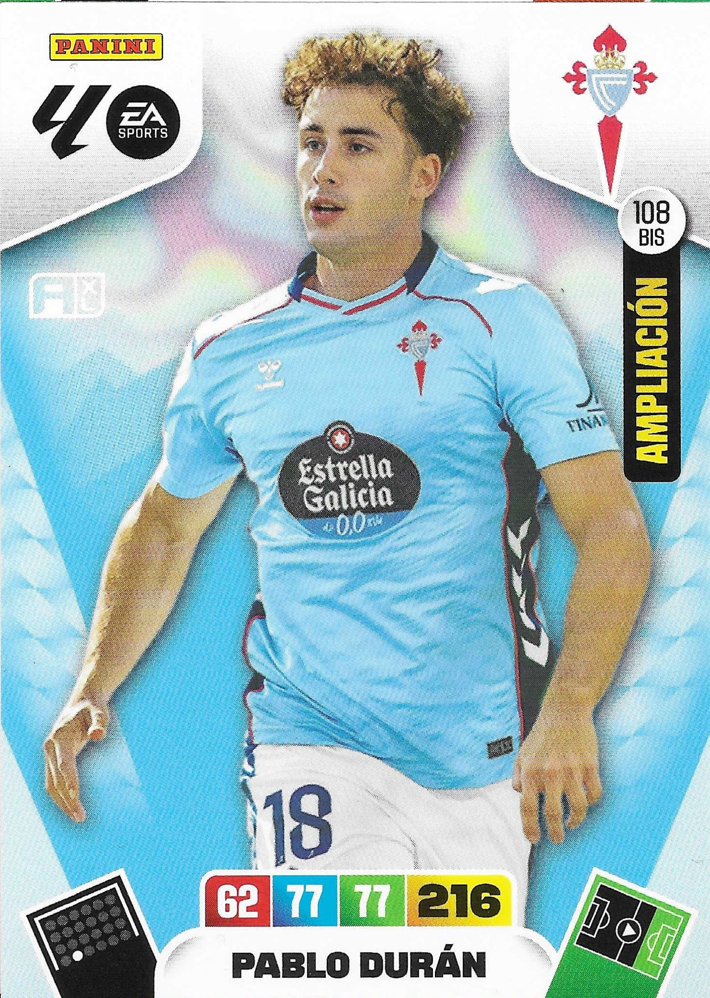 Pablo Durán Ampliación (108BIS) - Adrenalyn XL LaLiga 2025/2026