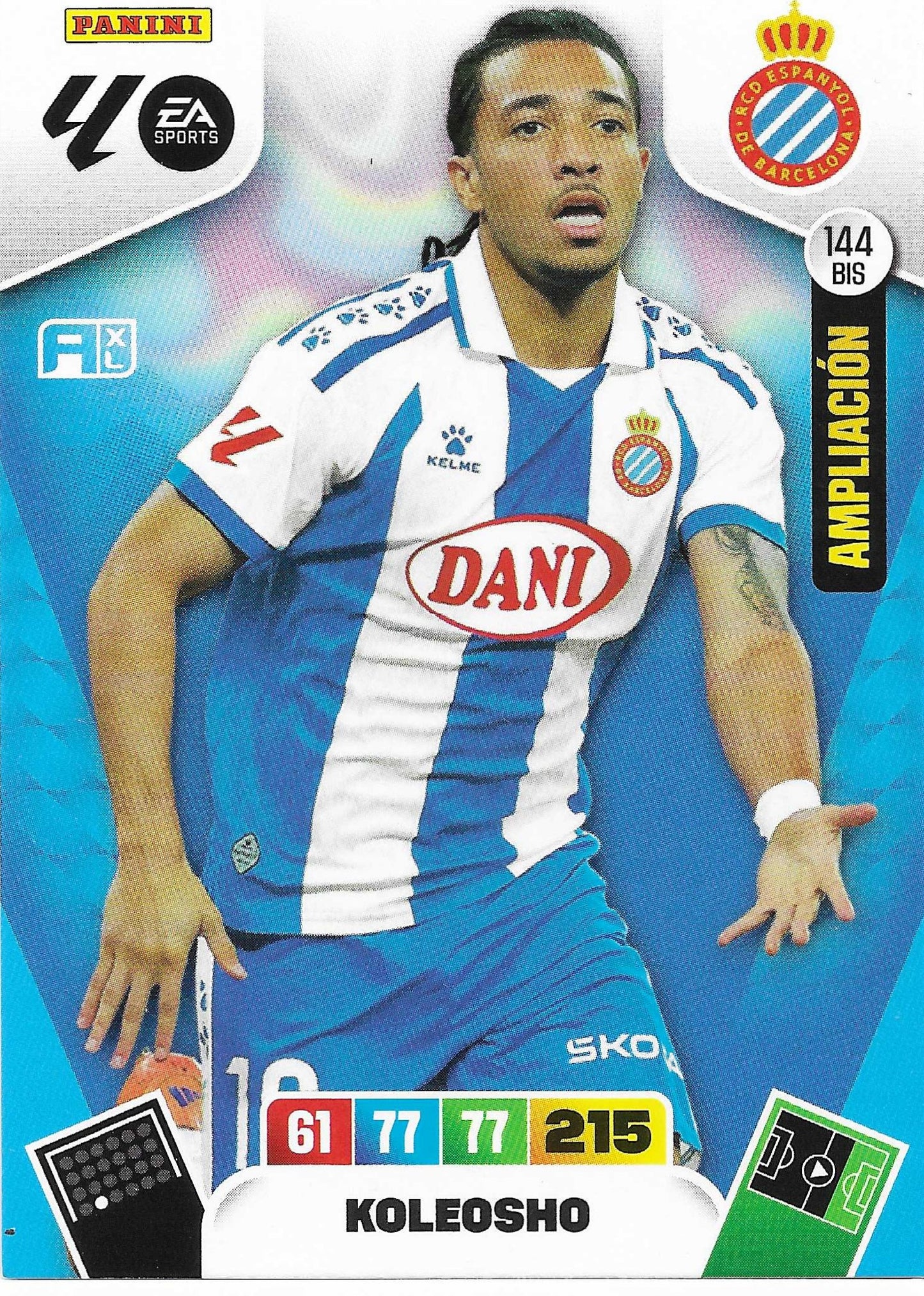 Koleosho Ampliación (144BIS) - Adrenalyn XL LaLiga 2025/2026