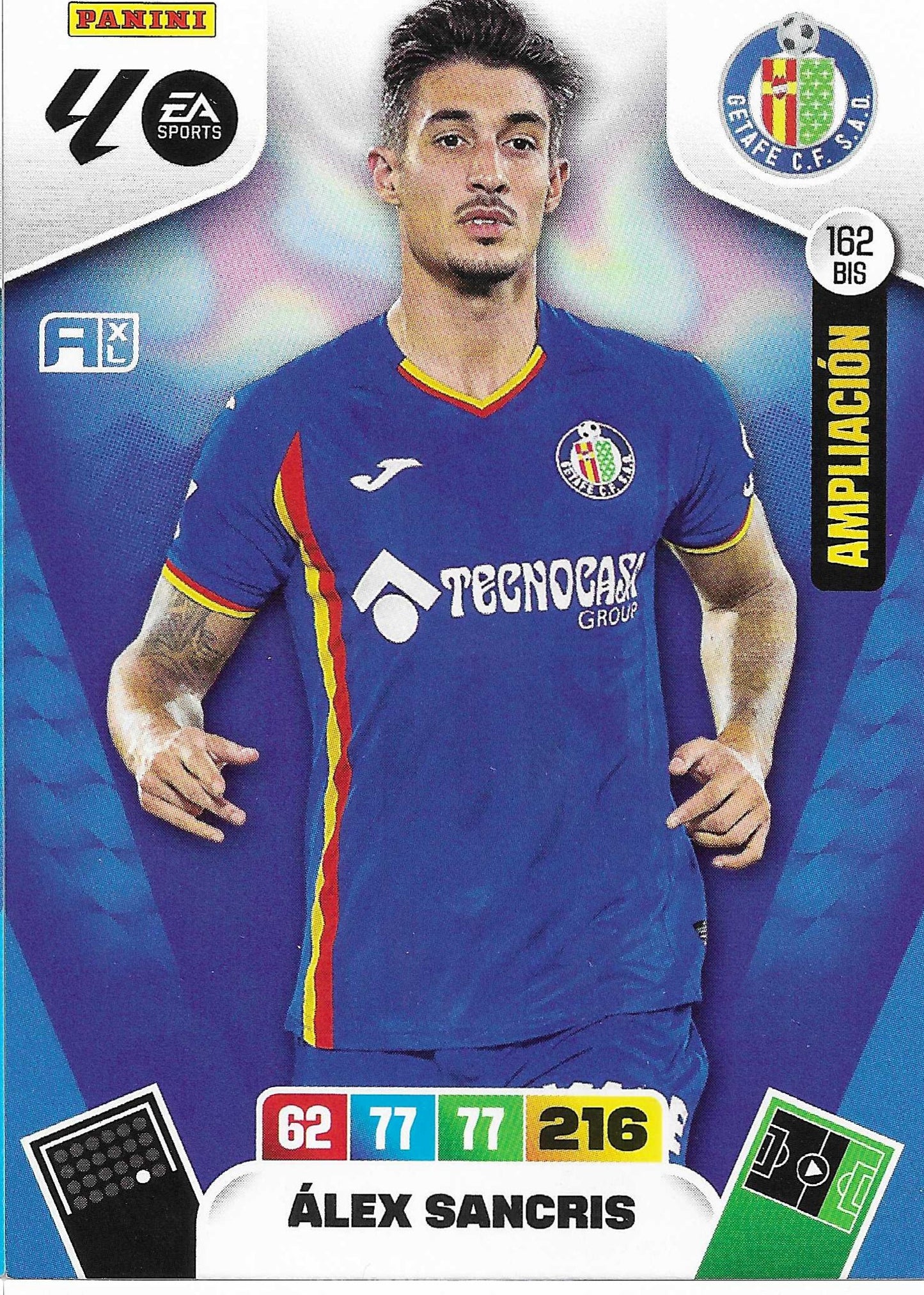 Alex Sancris Ampliación (162BIS) - Adrenalyn XL LaLiga 2025/2026