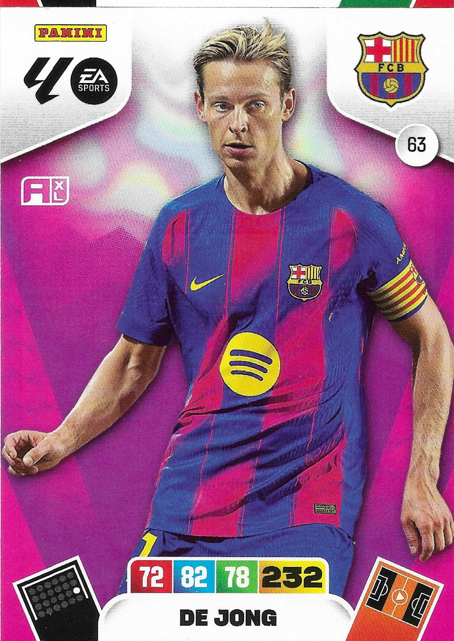 De Jong Básica (63) - Adrenalyn XL LaLiga 2025/2026