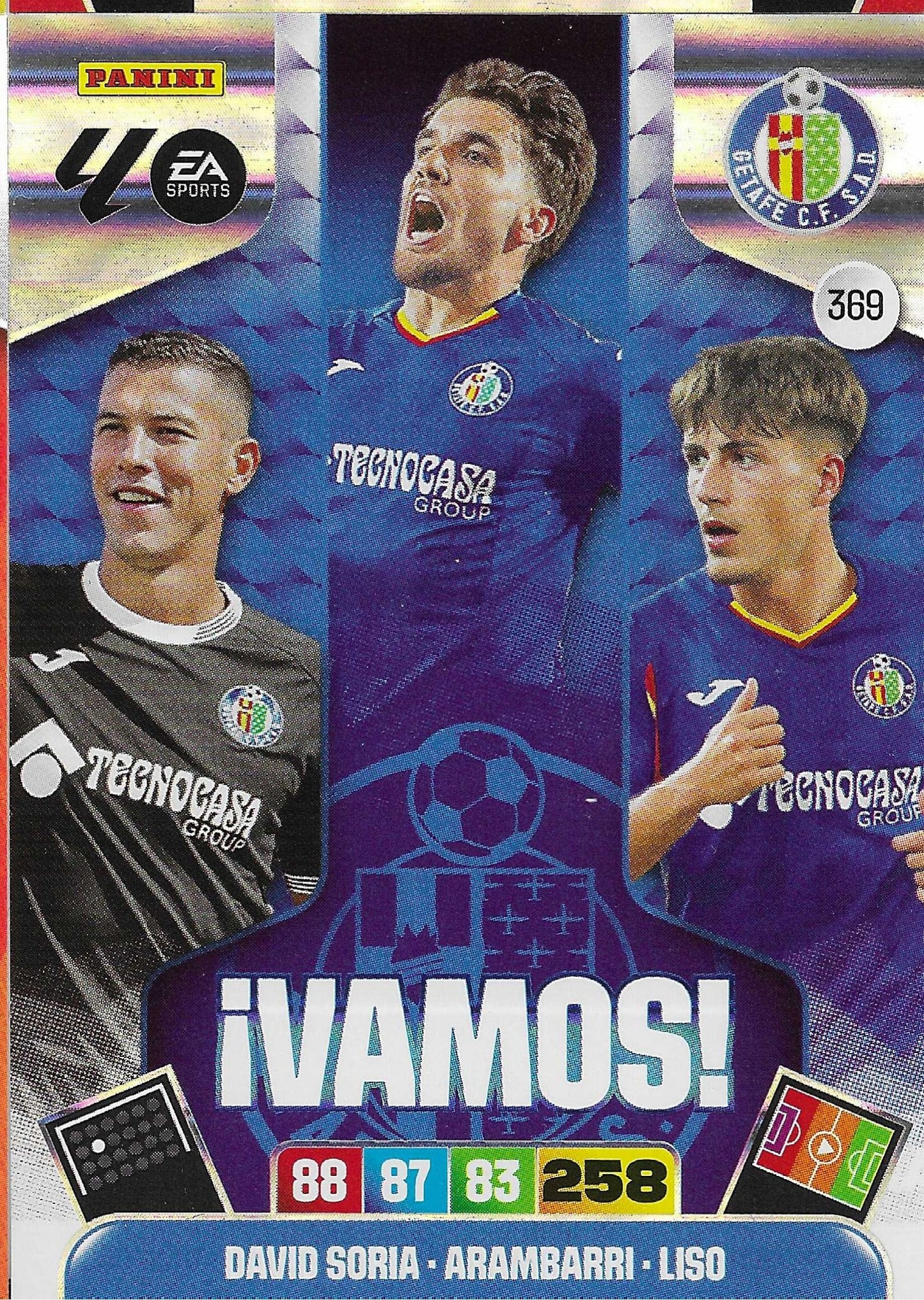 Getafe Vamos (369) - Adrenalyn XL LaLiga 2025/2026