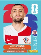 Mateo Kovačić Croacia (CRO10) - Sticker World Cup 2026
