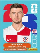 Petar Sučić Croacia (CRO15) - Sticker World Cup 2026