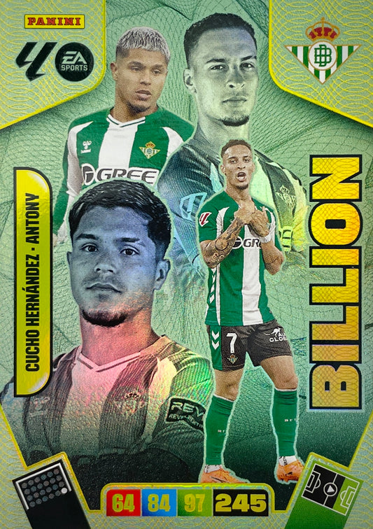 Cucho Hernández - Antony Billion (B4)  - Adrenalyn XL LaLiga 2025/2026