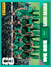 Foto Equipo Arabia Saudí (KSA13) - Sticker World Cup 2026