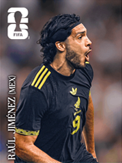 Raúl Jiménez Coca-Cola (CC8) - Sticker World Cup 2026