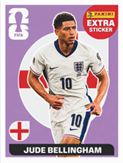 Jude Bellingham Extra Sticker Base (EXT33) - Sticker World Cup 2026
