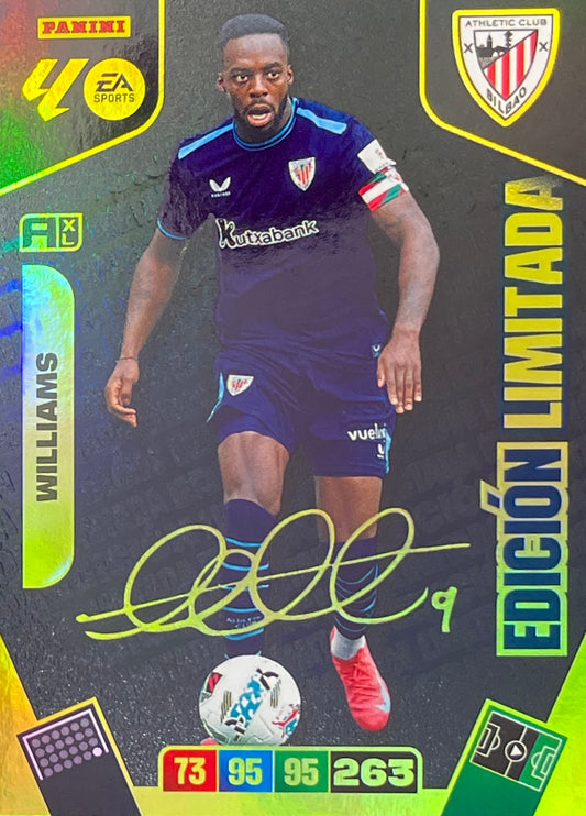 Williams Edición Limitada Firmada (EL19F)  - Adrenalyn XL 2025/2026