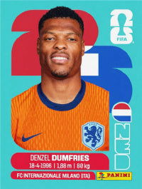 Denzel Dumfries Países Bajos (NED6) - Sticker World Cup 2026