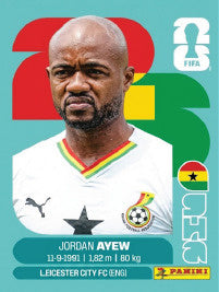 Jordan Ayew Ghana (GHA16) - Sticker World Cup 2026