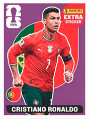 Cristiano Ronaldo Extra Sticker Base (EXT61) - Sticker World Cup 2026