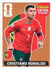 Cristiano Ronaldo Extra Sticker Bronce (EXT62) - Sticker World Cup 2026