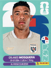 Orlando Mosquera Panamá (PAN2) - Sticker World Cup 2026