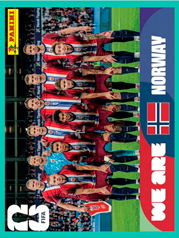 Foto Equipo Noruega (NOR13) - Sticker World Cup 2026