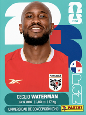 Cecilio Waterman Panamá (PAN18) - Sticker World Cup 2026