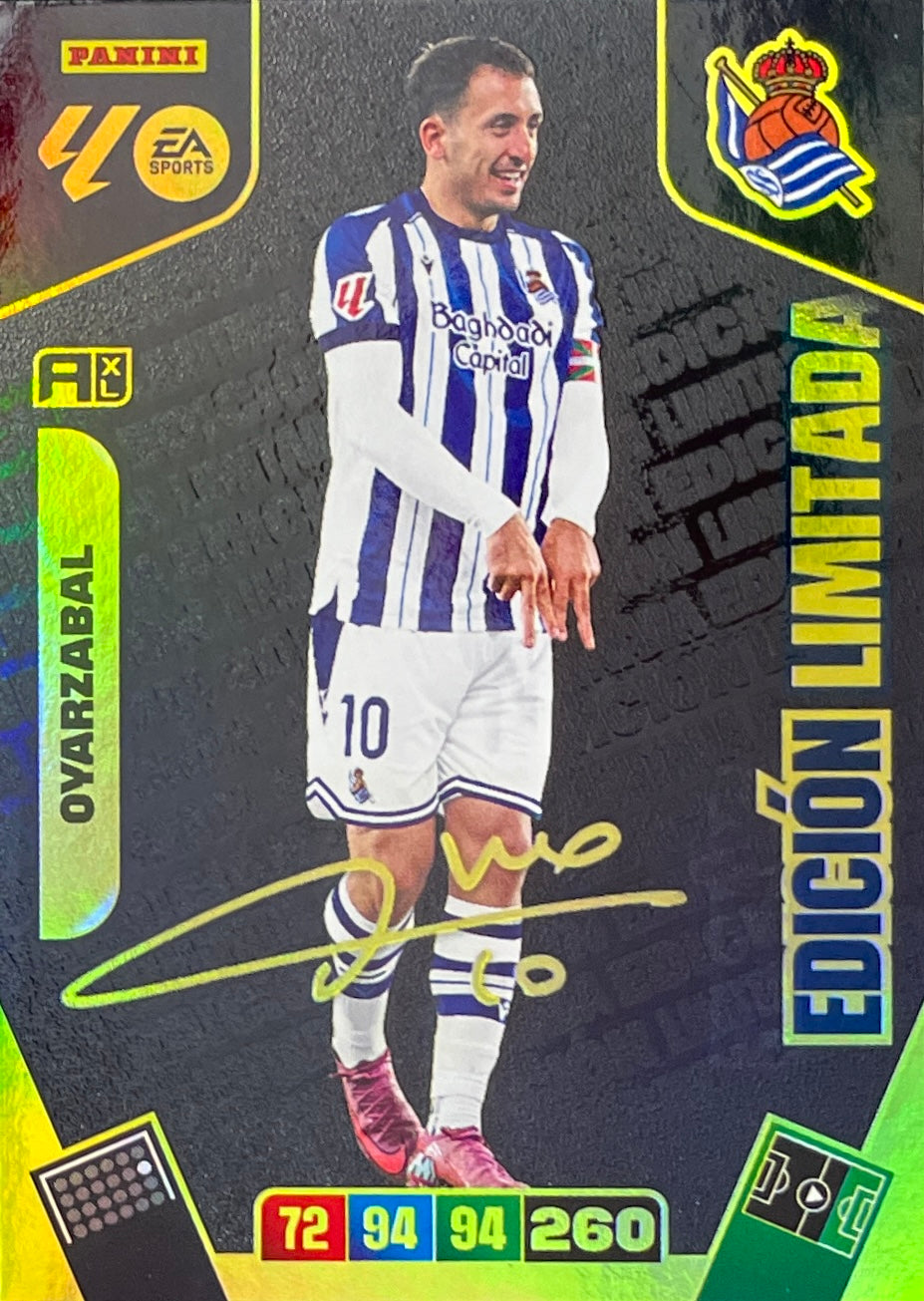 Oyarzabal Edición Limitada Firmada (EL21F)  - Adrenalyn XL LaLiga 2025/2026