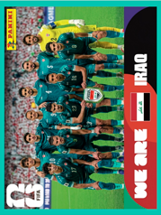 Foto Equipo Irak (IRQ13) - Sticker World Cup 2026