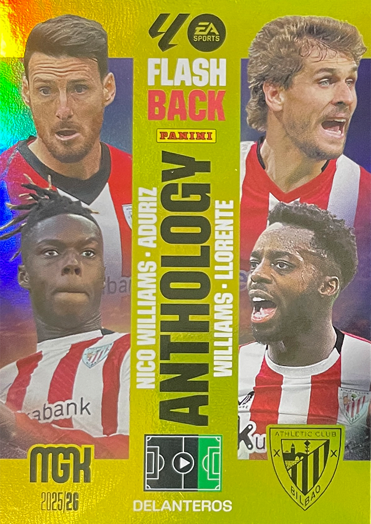 Nico Williams / Iñaki Williams / Aduriz / Llorente Flashback Power (433)  - Megacracks 2025/2026