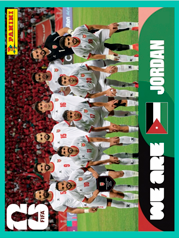 Foto Equipo Jordania (JOR13) - Sticker World Cup 2026